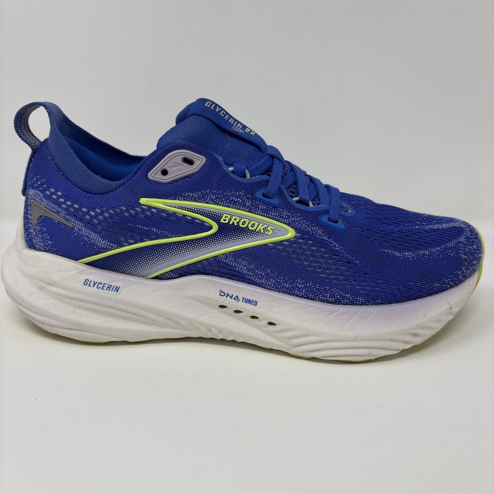 Brooks Glycerin 22 Women's Size 9 Blue Running Shoes (1204341B440)
